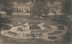 Twin Spring Park, Siloam Springs, AR Postcard