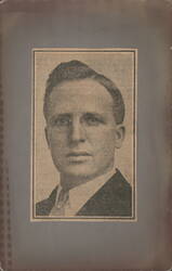 Portrait of Man in Suit and Tie Postcard