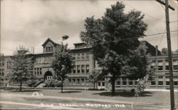 Medford High School, Medford WI Postcard