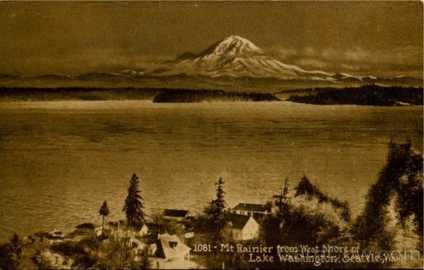 Mt. Rainier Seattle Washington