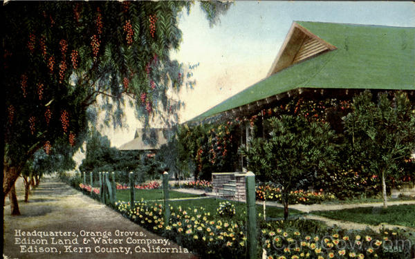 Headquarters Orange Groves Kern County California
