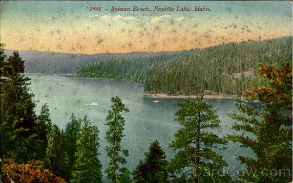 Sylvan Beach, Payette Lake McCall Idaho