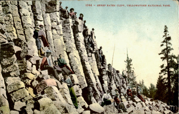 Sheep Eater Cliff, Yellowstone National Park