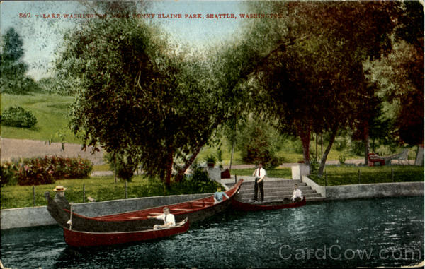 Lake Washington, Tenny Blaine Park Seattle