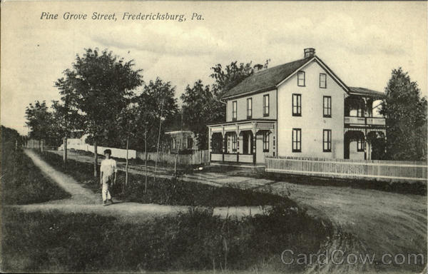 Pine Grove Street Fredericksburg Pennsylvania