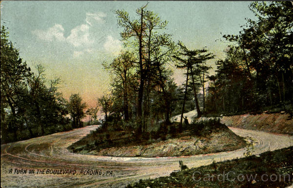 A Turn In The Boulevard Reading Pennsylvania