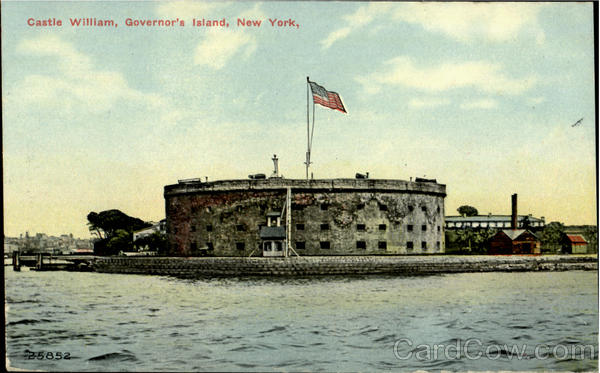 Castle William Governor's Island New York