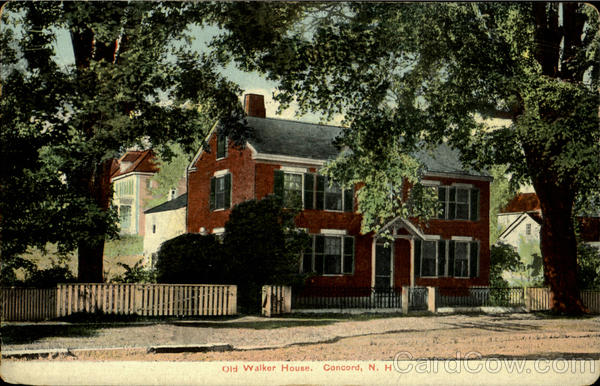 Old Walker House Concord New Hampshire
