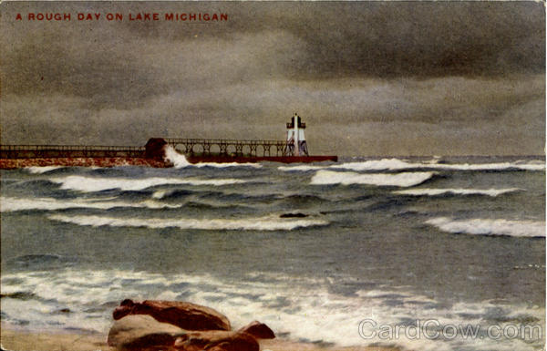 A Rough Day On Lake Michigan