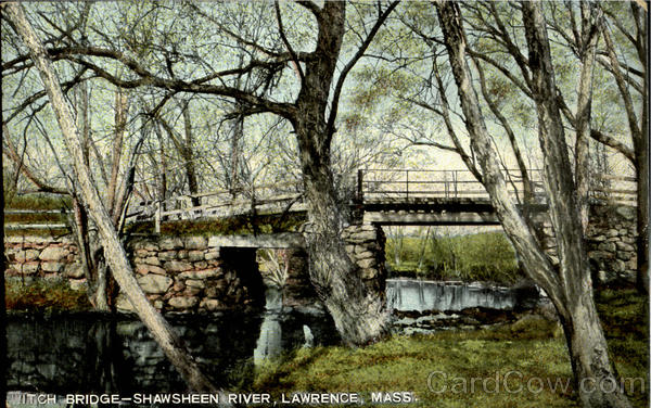 Witch Bridge-Shawsheen River Lawrence Massachusetts