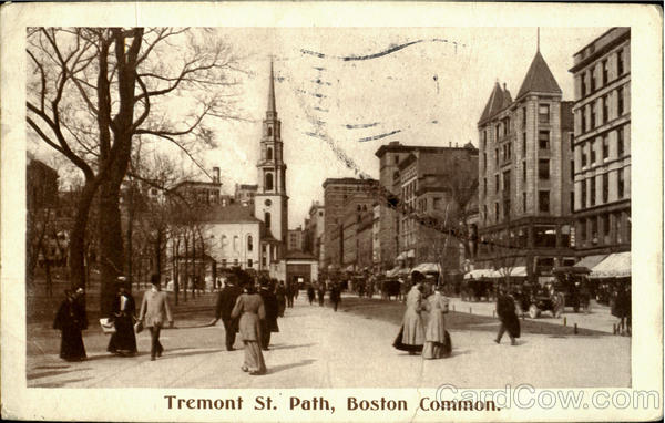 Tremont St. Path Boston Massachusetts