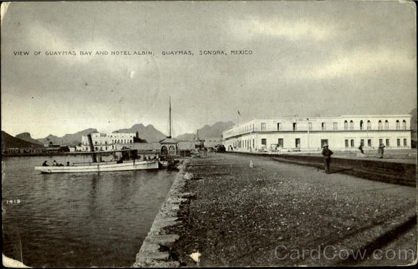 View Of Guaymas Bay And Hotel Albin SONORA Mexico