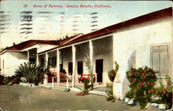 Home Of Ramona Postcard