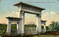 Gateway To Theosophist Home Postcard