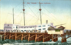 Ship Cabrillo Venice, CA Postcard Postcard