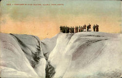 Crevasse In Muir Glacier Postcard