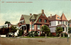 Residence Section Postcard