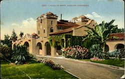 Santa Fe Depot Postcard