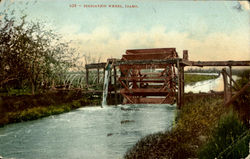 Irrigation Wheel Scenic, ID Postcard Postcard