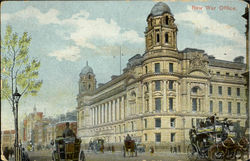 New War Office Postcard