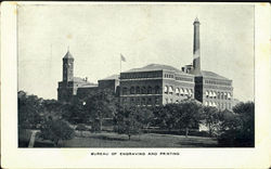 Bureau Of Engraving And Printing Postcard