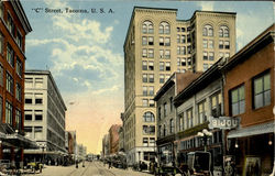 "C" Street Postcard