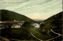 Hot Springs Valley Virginia Postcard Postcard