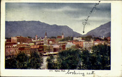 Ogden Canyon Looking East Utah Postcard Postcard