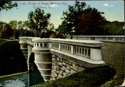 Bridge At Roger Williams Park Postcard