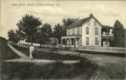 Pine Grove Street Postcard