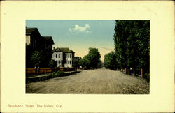 Residence Street The Dalles, OR Postcard Postcard