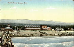 Hotel Moore Seaside, OR Postcard Postcard