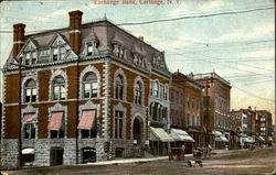 Exchange Bank Carthage, NY Postcard Postcard