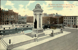 Soldiers And Sailors Monument, Clinton Square Syracuse, NY Postcard 