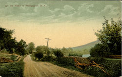 On The Road To Phillipsport New York Postcard Postcard