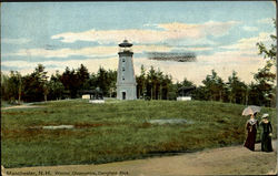 Weston Observatory, Derryfield Park Manchester, NH Postcard Postcard