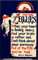 For The Blues Postcard