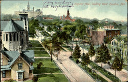 Capitol Ave. Looking West Postcard