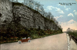 West End Of Cliff Drive Postcard