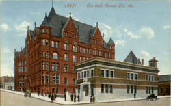 City Hall Kansas City, MO Postcard Postcard