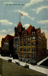 City Hall Kansas City, MO Postcard Postcard