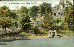 The Webb Country Home Postcard