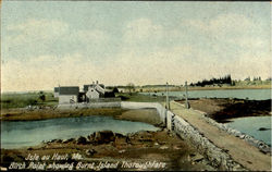 Birch Point Showing Burnt Island Thoroughfare Postcard