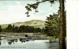 Bridge To Parker Point Postcard