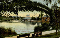 Vista In West Lake Park Postcard