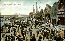 The Midway Venice, CA Postcard Postcard