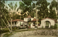 El Encanto Hotel And Garden Bungalows Santa Barbara, CA Postcard Postcard