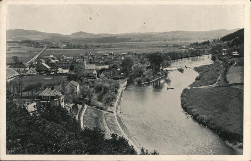 Nespeky, Czechoslovakia - River View