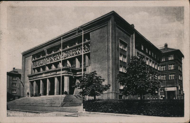 Kreishaus Falkenau, Eger, Czechoslovakia