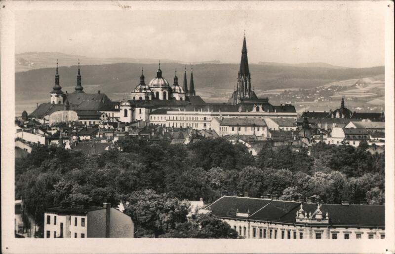 Olomouc, Czechoslovakia, Panoramic View